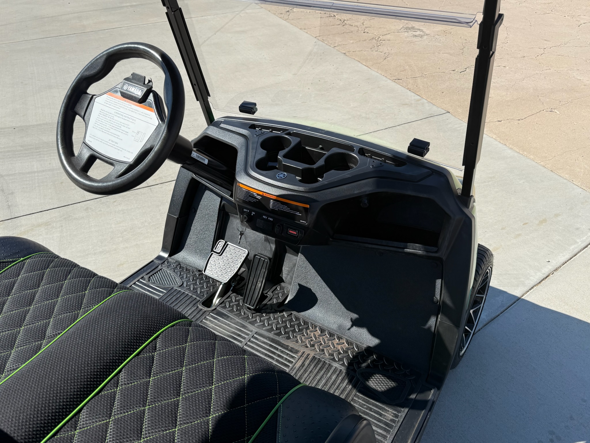 Spacious Seats USB connection Street Legal 