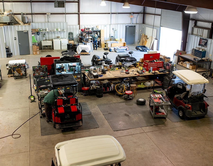 West Valley Golf Cars Service garage